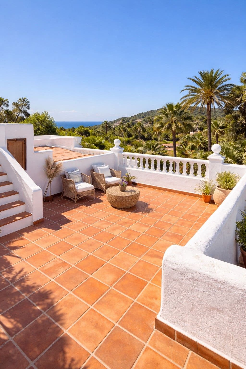Flachdächer auf Mallorca! Bauweise, Materialien und Besonderheiten ibizenkischer Dachterrassen