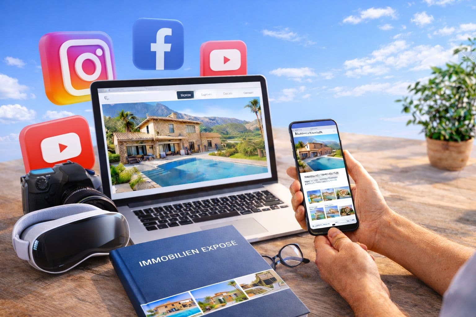 Exposé-Erstellung und Online-Vermarktung auf Mallorca